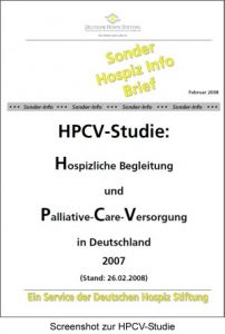 Cover HPCV-Studie 2007