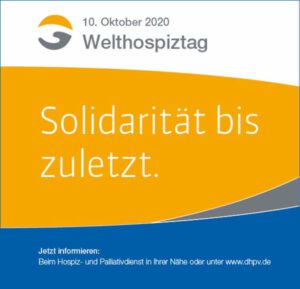 Welthopsiztag 2020 - Solidarität bis zuletzt